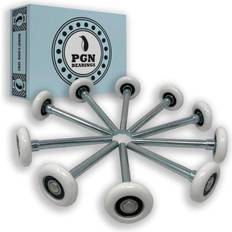 Garage Doors PGN 2 Nylon White Garage Door Rollers 10 Pack
