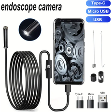 Inspection Cameras Micro Micro USB Endoscope Waterproof Inspection Camera 2 Meters