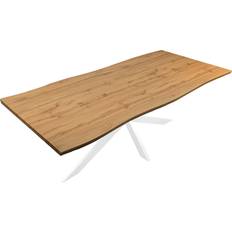 ManoMano Josy Wild Oak/White Dining Table 100x220cm
