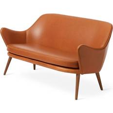 Warm Nordic Dwell Cognac/Smoked Oak Soffa 141cm 2-sits
