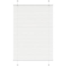 Aluminium Plisségardiner vidaXL Plisserad Persienn Vit 85x100 cm Tyg 84.4 cm