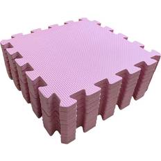 Phthalatfrei Spielmatten Kid'oh Foam Play Mat Pink 9pcs