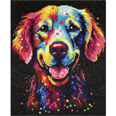 Bling dots Panduro Hobby Bling Dots Glow Diamond Painting 33x40cm
