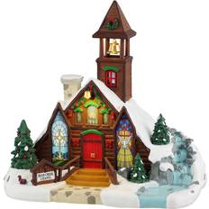 Decorations Lemax Vail Village Bear Creek Chapel Decoration