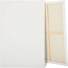 White Canvas Oriental Trading Stretched White Canvas Boards 24x36" 2 Pack