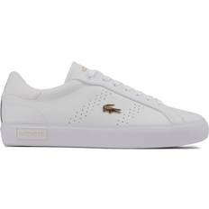 Lacoste Women Shoes Lacoste Powercourt 2.0 W - White/Gold