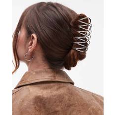 & Other Stories Twist Hair Claw Clip in Silver