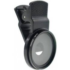 System-S Soft filter 37 mm thread softening with clip in black for smartphone