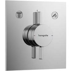 A parete Miscelatori per Vasca e Doccia Hansgrohe Duoturn E (75417000) Chrome