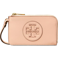 Pink Card Cases Tory Burch Ella Bio Zip Card Case - Blush