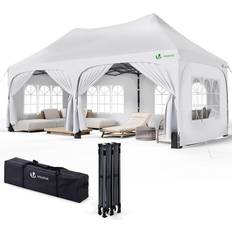 3x6 pop up gazebo Vounot 3x6m Pop up Gazebo with Sides