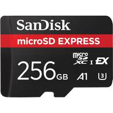 Microsdxc class 10 256gb SanDisk microSD Express MicroSDXC Class 10 UHS-I U3 A1 880/650MB/s 256GB