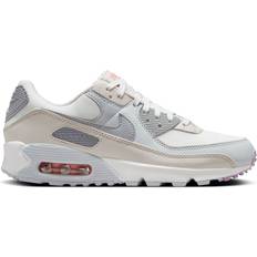 Dam - Nike Air Max 90 Skor NIKE Air Max 90 W - Summit White/Beyond Pink/Pure Platinum/Wolf Grey