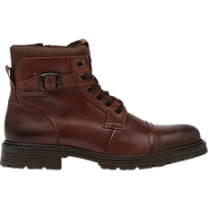 Herren - Reißverschluss Schuhe Jack & Jones Dexter - Brown