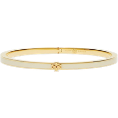 Tory Burch Thin Kira Bracelet - Gold/White