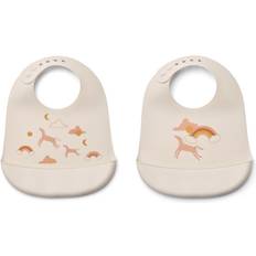Liewood Haklappar Liewood Tilda Printed Haklapp 2-pack Dream