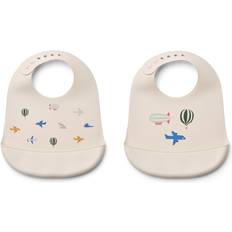 Liewood Haklappar Liewood Tilda Printed Haklapp 2-pack Aviator