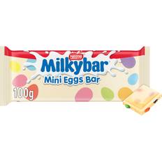 Chocolate easter eggs Milkybar Mini Eggs Easter White Chocolate Sharing Bar 100 g 100g 1pack