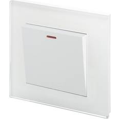 Symple Stuff Grimaldo Wall Mounted Socket White