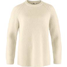 Kleding Fjällräven Övik Rib Sweater - Wit