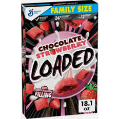 General mills cereal General Mills Chocolate Strawberry Loaded Chocolate Crème Filling Cereal 18.1oz