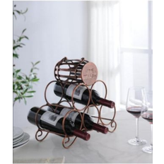 Copper Wine Racks Kings Brand Furniture Ardon WR1426 Wine Rack