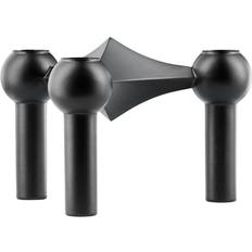 Stoff Nagel - Sort Lysestage 6.5cm