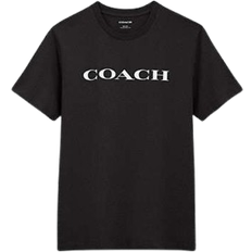 Women - XL T-shirts Coach Organic Cotton Signature T-shirt - Black