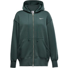Nike Sportswear Phoenix Fleece Women's Oversized Full Zip Hoodie - Vintage Green/Sail