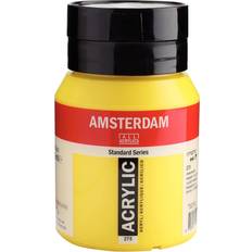 Amsterdam Standard Series Acrylic Jar Primary Yellow 500ml