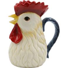 Multicolored Pitchers Colorful Rooster 24 oz Pitcher