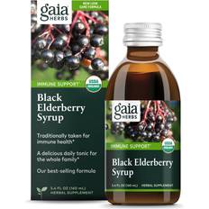 Gaia Herbs Black Elderberry Syrup Immune Support 89ml
