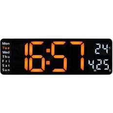 Hama Santa Cruz White/Black Wall Clock 32cm