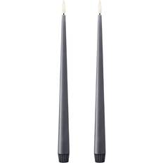 Kronljus 30 Ester & Erik Crown Light Dark Slate LED-ljus 33cm 2st