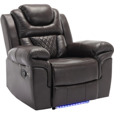 Latitude Run Home Theater Seating Manual Recliner Chair Armchair