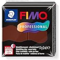 Brown Polymer Clay Staedtler Fimo Mod Masse Prof 57g Schoko