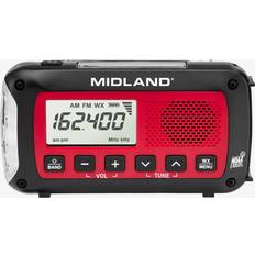 Radios Midland ER40 Portable Emergency Weather Alert Crank Radio