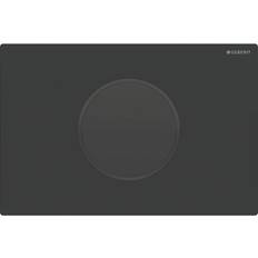 Geberit Sigma 10 Betjeningsplade Mat Sort Sort