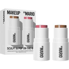 MAKEUP BY MARIO Sculpt & Pop On The Go Duo Set - Medium Pale Petal