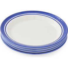 Dishes Portmeirion Potter's Stripe Plates Set of 4 Dinner Plate