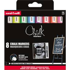 Uni Chalk Marker PWE-5M Set of 8