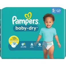 Pampers Baby-Dry Storlek 5 Blöjor 11kg-16kg