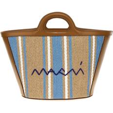Marni Tasker Marni Tropicalia Uld Tote Bag - Beige