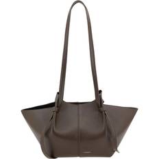 Yuzefi Mochi Pebble Grain Leather Bag - Espresso