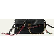 Prada Tasker Prada Blød Sound Skuldertaske Uld - Sort