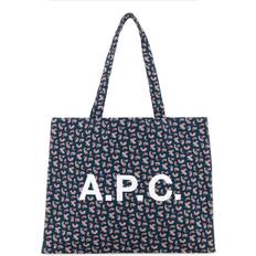 A.P.C. Printed Canvas Bag