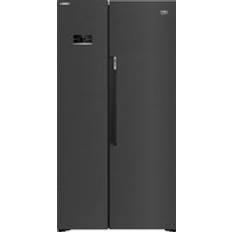 Beko black fridge freezer Beko Pro HarvestFresh ASL1442VPZ Fridge Freezer Black, Silver, Grey