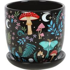 Something Different Dark Forest Printed Ceramic Plant Pot