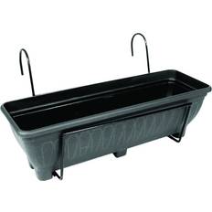 Balcony Fence Plain Back Planter Holder