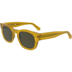 Sunglasses Calvin Klein Geometric Sunglasses - Acetate Brown